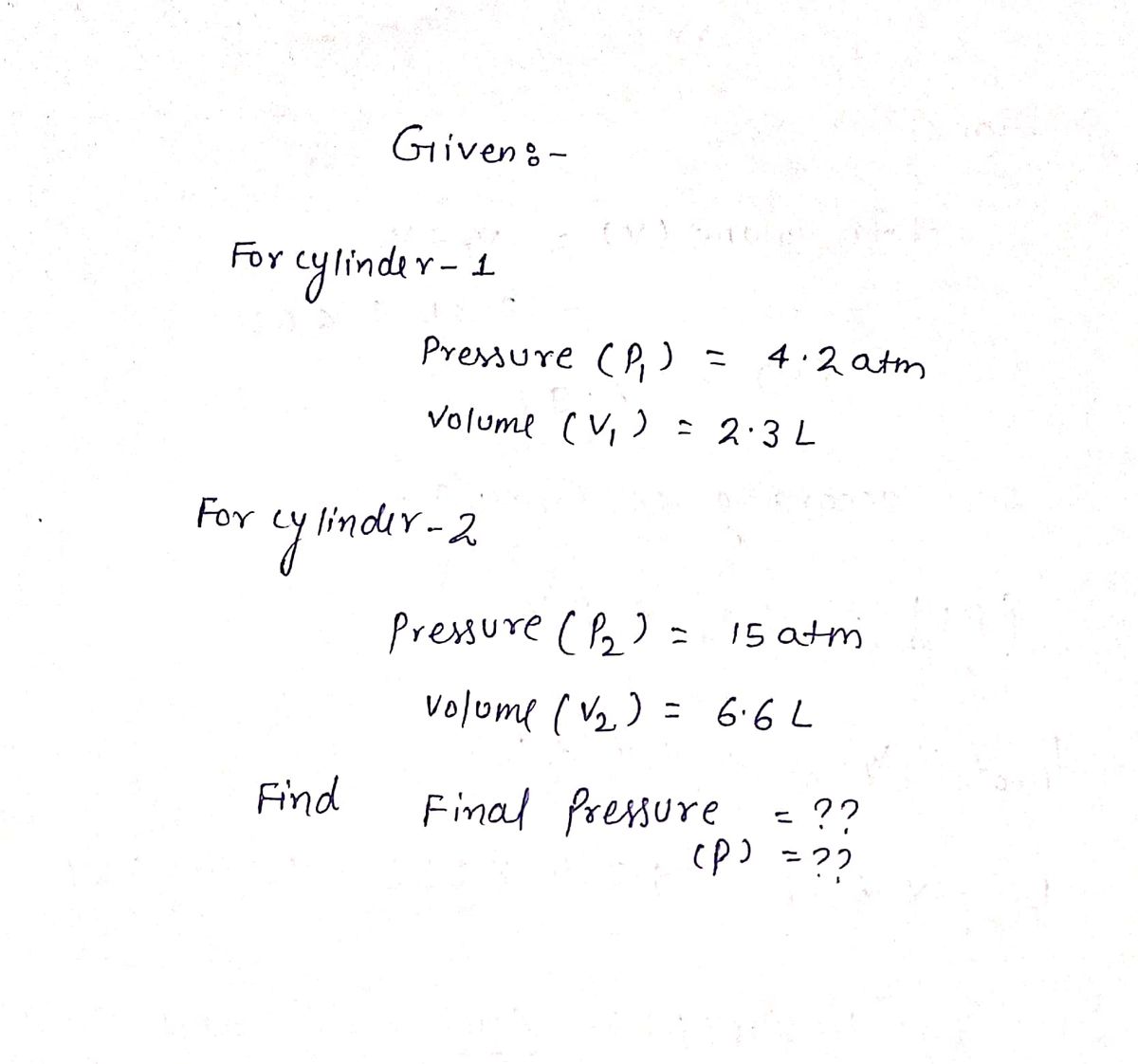 Chemistry homework question answer, step 1, image 1